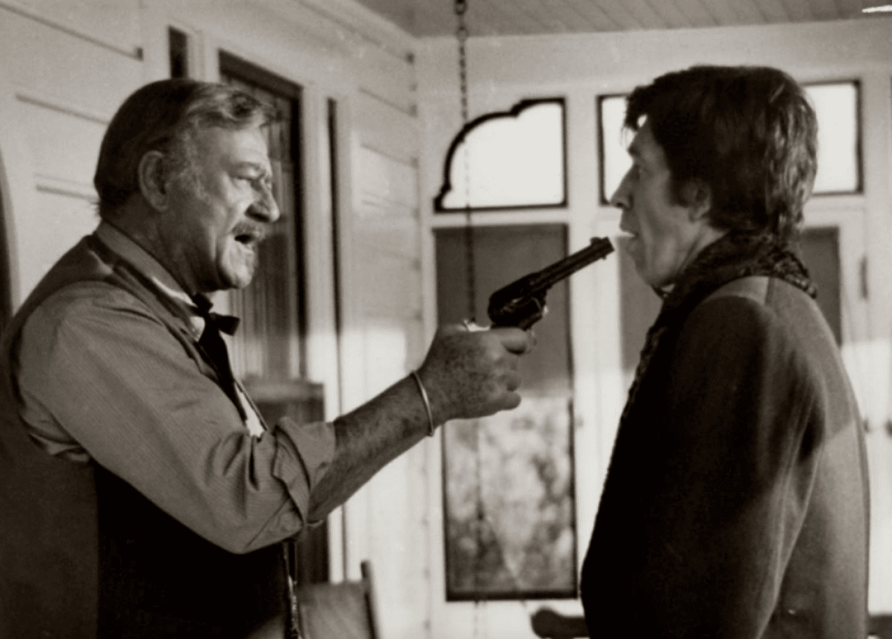 John Wayne in The Shootist