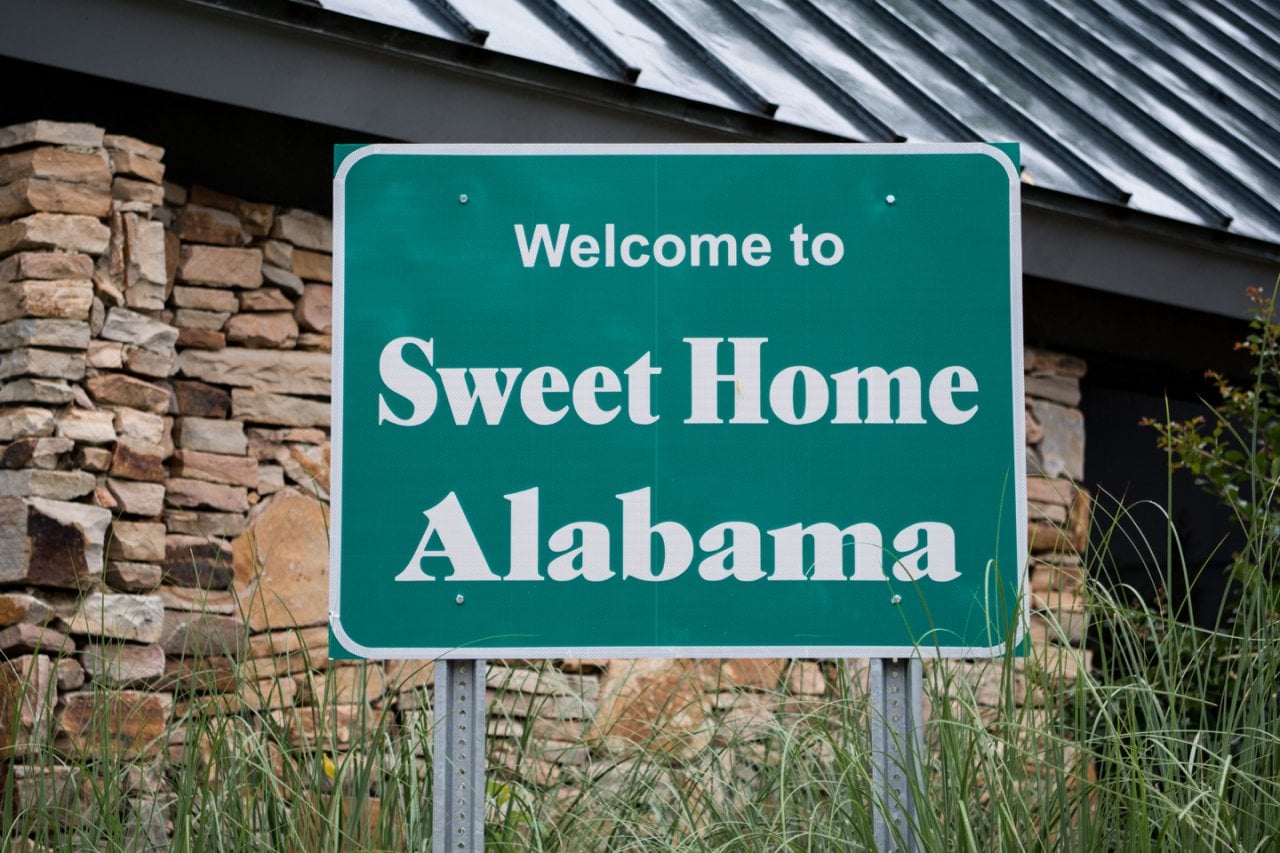 Welcome to Sweet Home Alabama Sign
