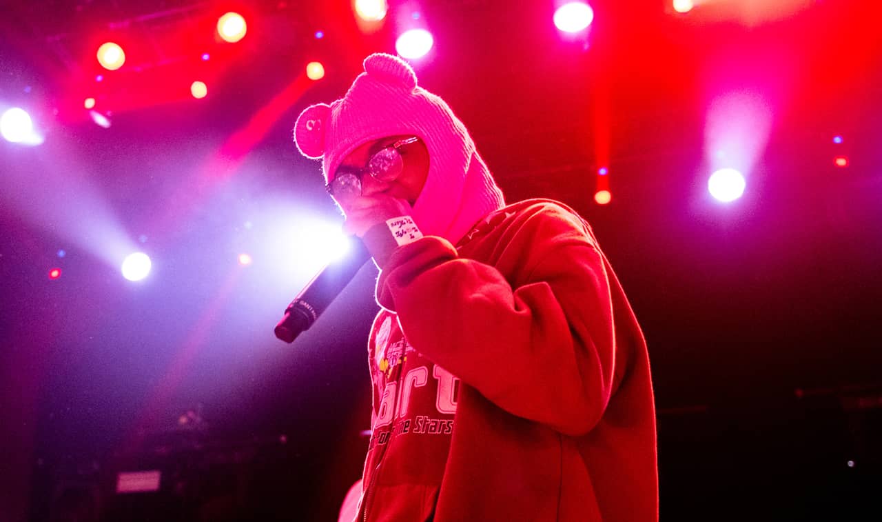 Rapper Baby Santana performs onstage at The Belasco