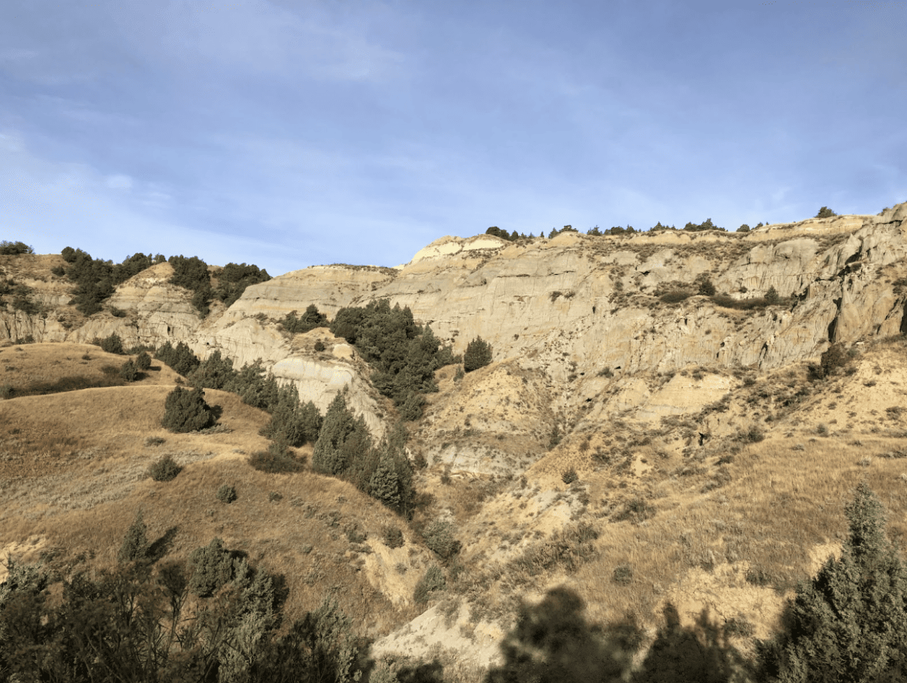 A site along the trail that is included in the pending BLM lease sales.