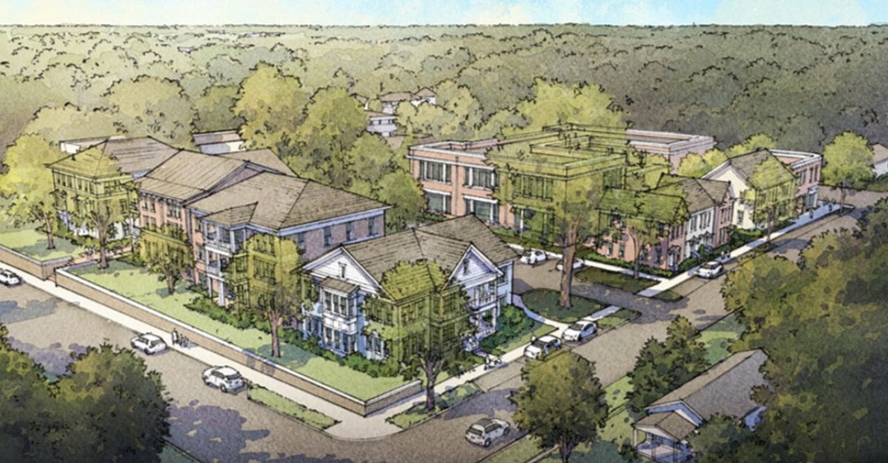 Rendering of Lakewood Elementary housing