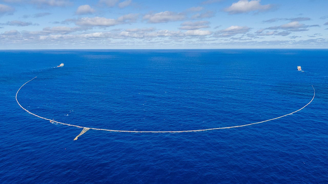 The Ocean Cleanup is working to tackle the Great Pacific Garbage Patch.
