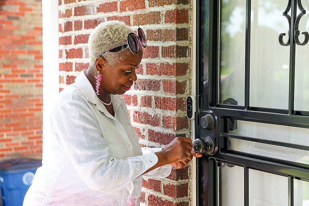 Jenyne Woodruff, a pre-K teacher at Urban Sprouts, was among the first staff members selected for the center’s free housing.