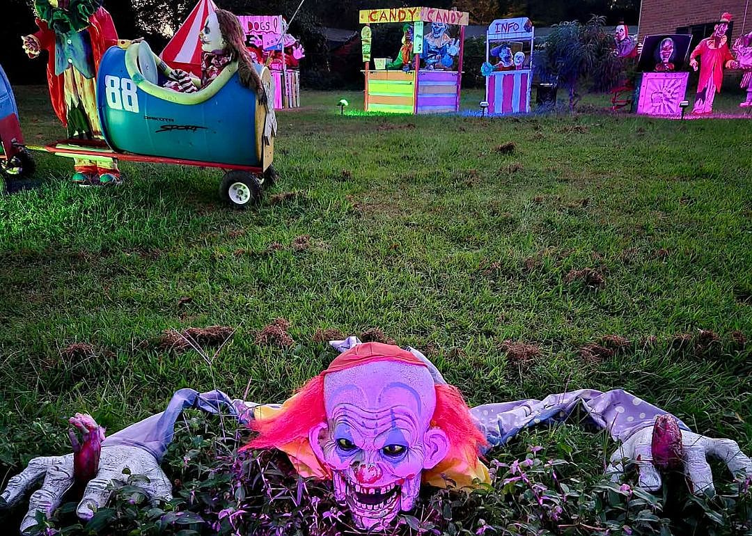 Lawn display in South Carolina called 
