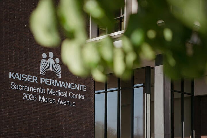 Exterior view of Kaiser Permanente Sacramento Medical Center in Calif. on Monday, Aug. 15, 2022.