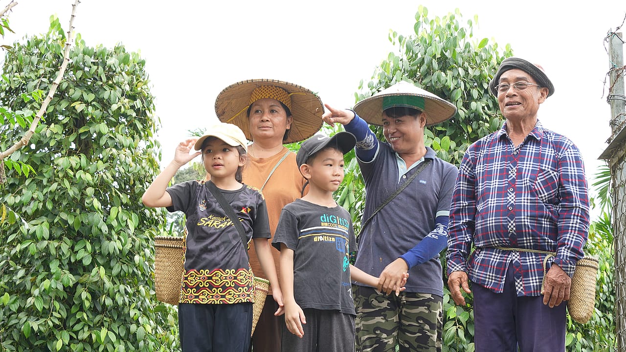 For Segan’s family, pepper farming remains part of their identity, even as younger generations pursue education and opportunities beyond the village.