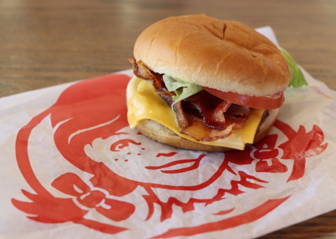 Wendy's: Big Bacon Classic Triple A bacon burger from Wendy's.