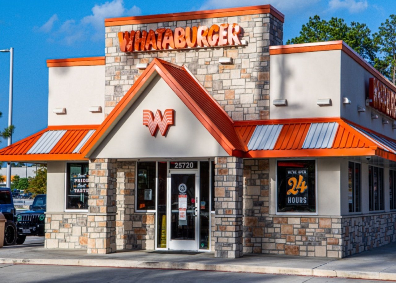Whataburger: Mushroom Swiss Burger A Whataburger location.