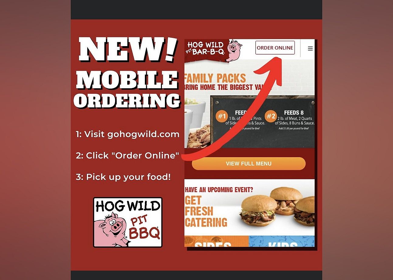 #1. Hog Wild Pit Bar-B-Q