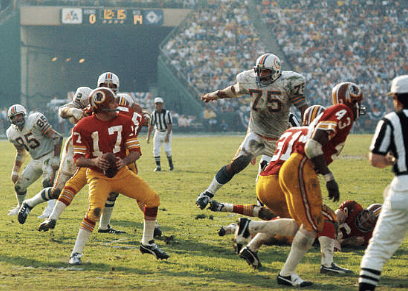 #53. 1973: Miami Dolphins vs. Washington Redskins (tie)