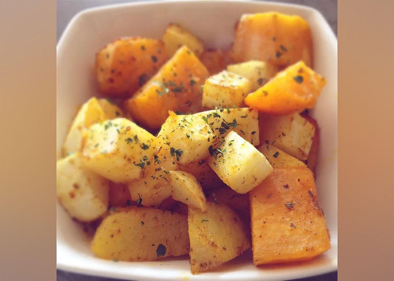 Christmas roasted vegetables