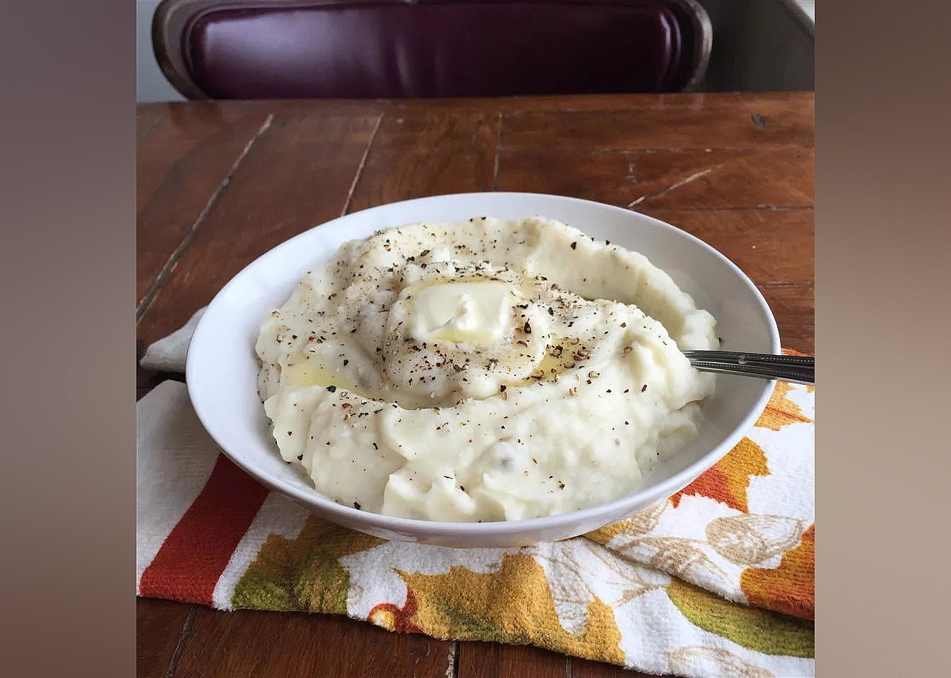 Holiday only mashed potatoes