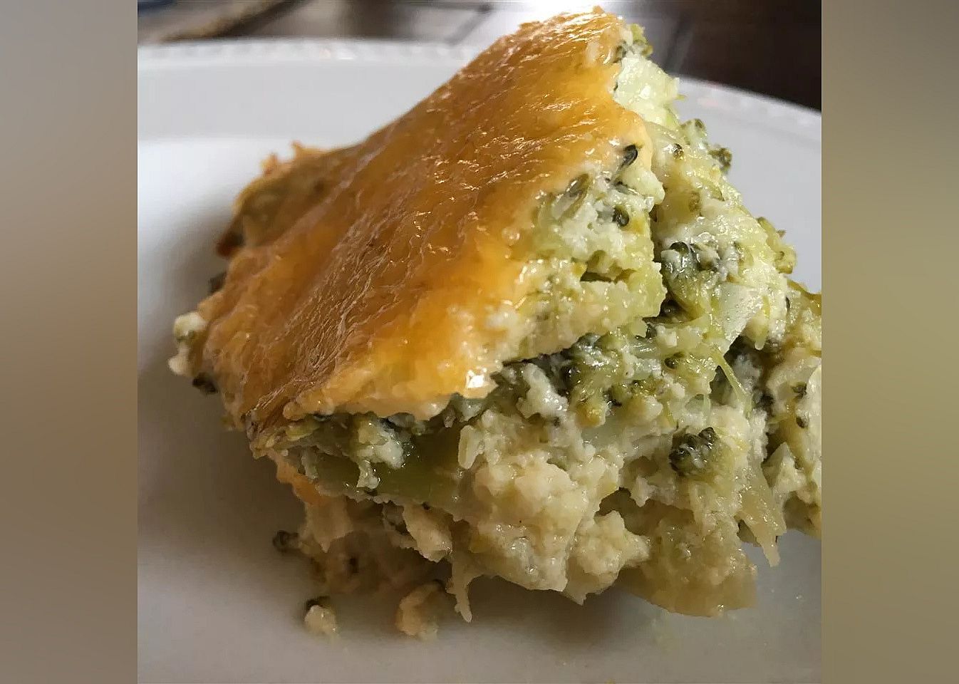 Broccoli souffle
