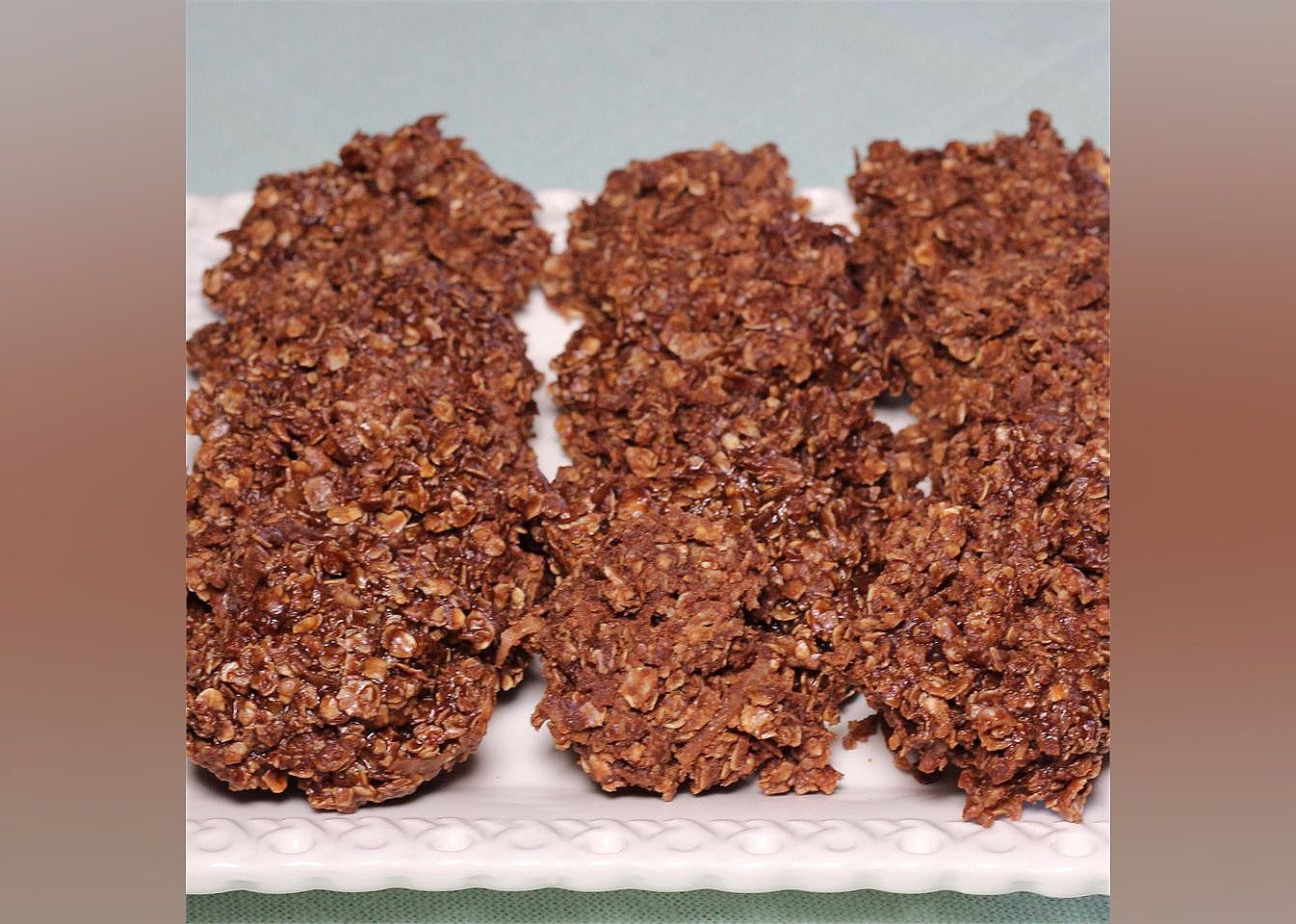 No-Bake Chocolate Coconut Cookies