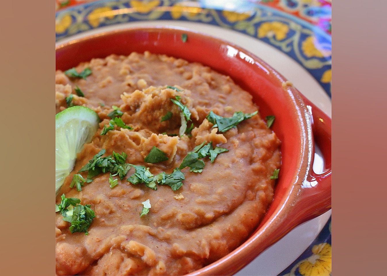 Quick and Easy Refried Beans