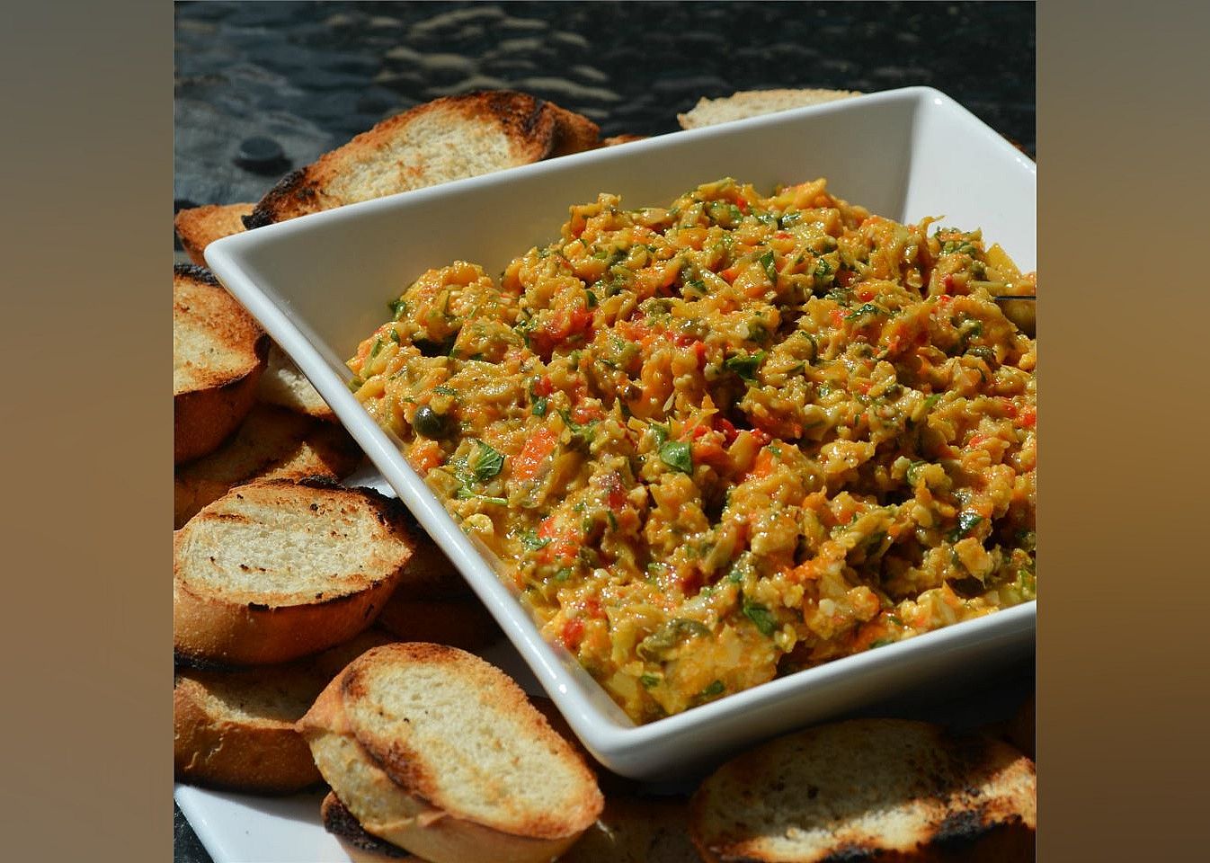 Roasted Red Pepper Tapenade
