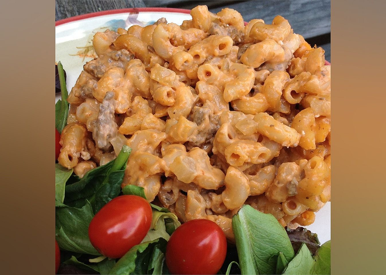 Cheese and Hamburger Macaroni