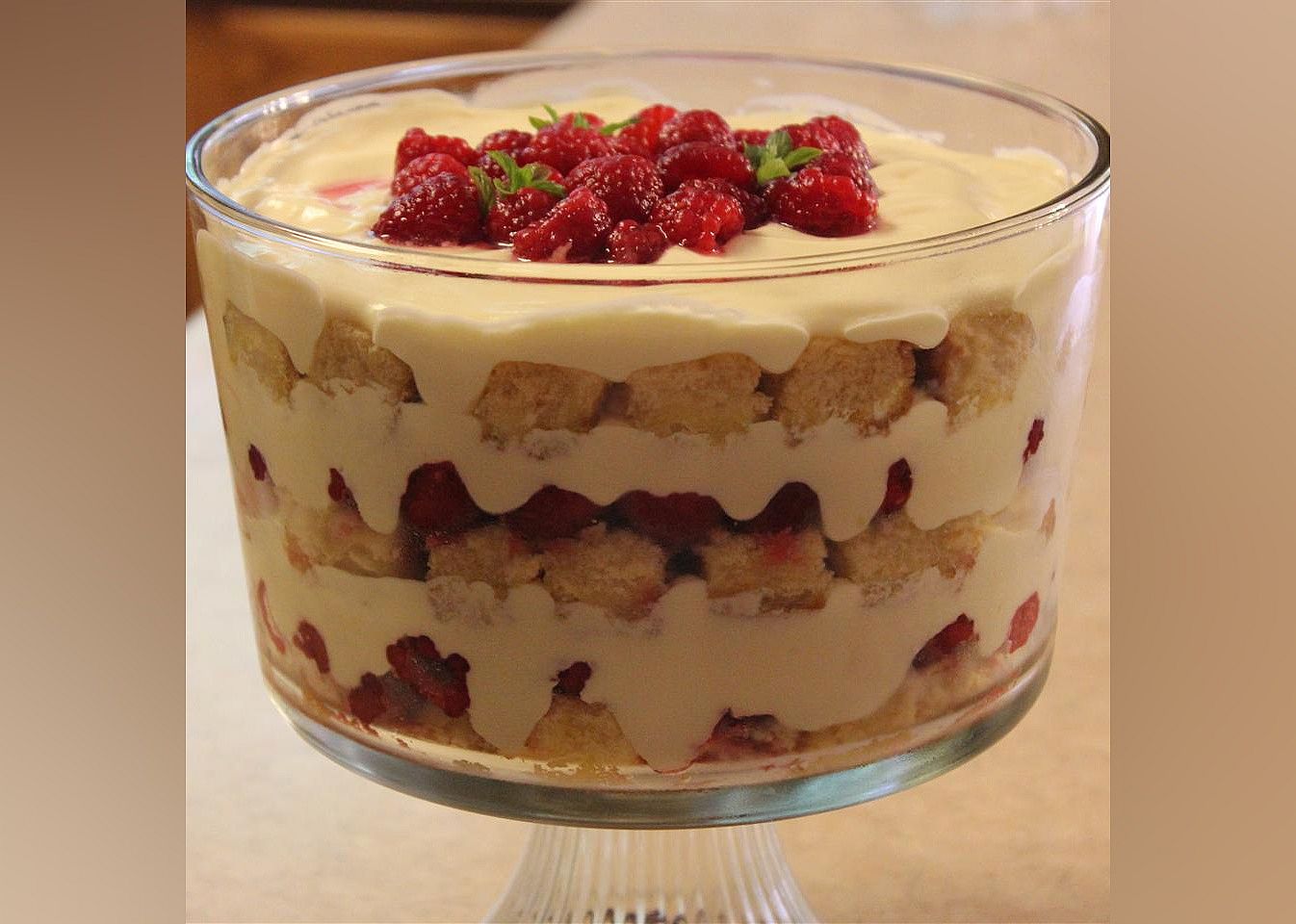 Lemon-Raspberry Trifle