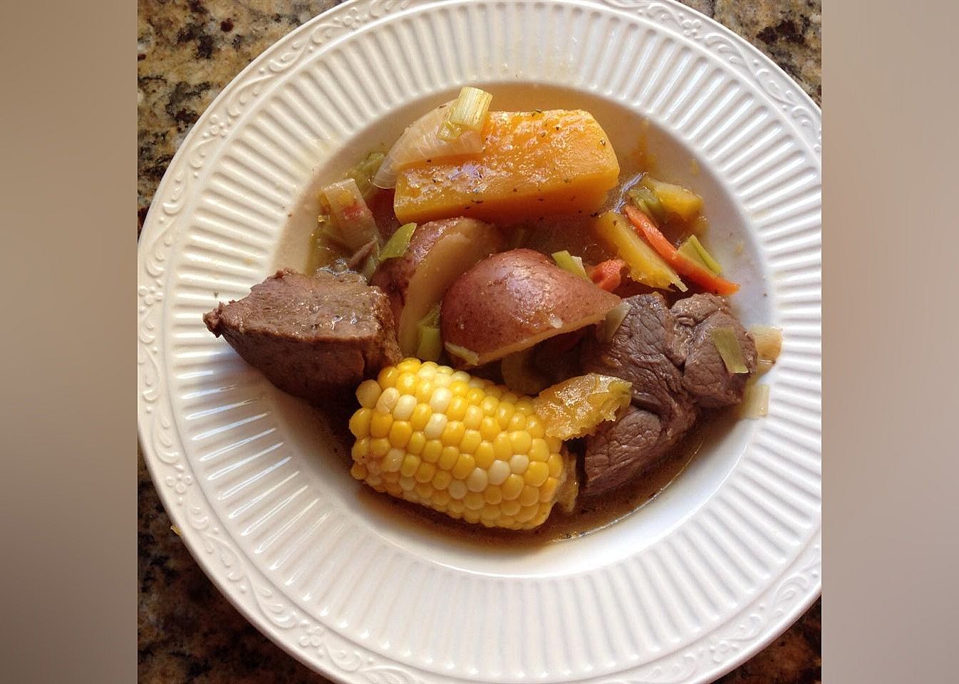Cazuela de Vaca (Beef and Pumpkin Stew)
