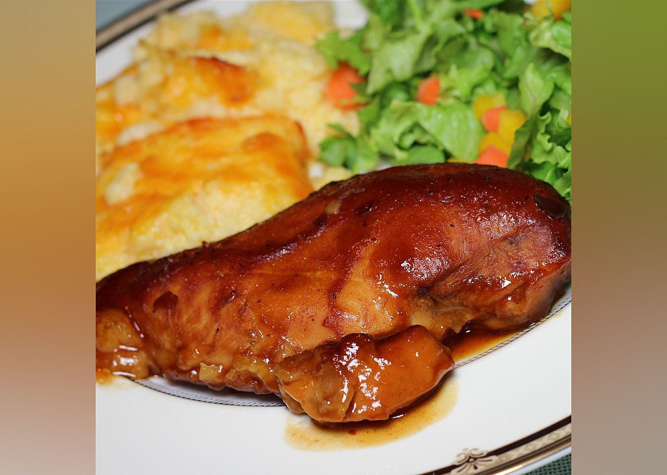 Slow Cooker Barbeque Chicken