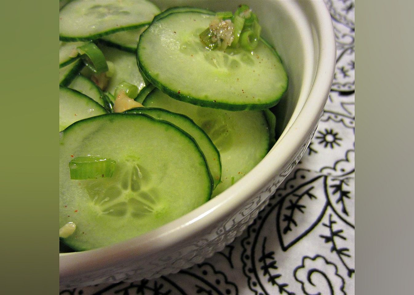 Refreshing Korean Cucumber Salad