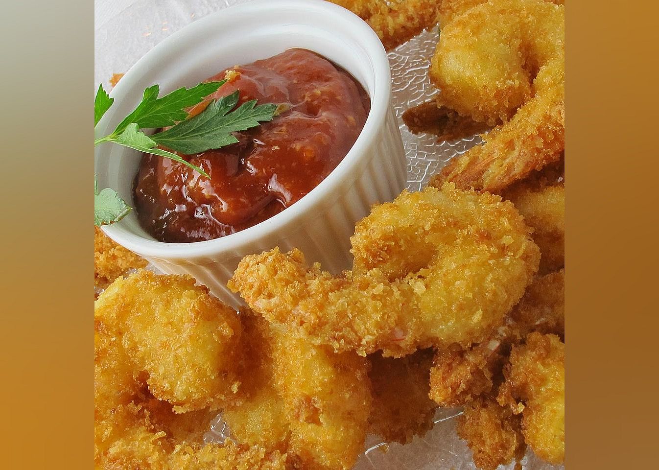 Crunchy Fried Shrimp