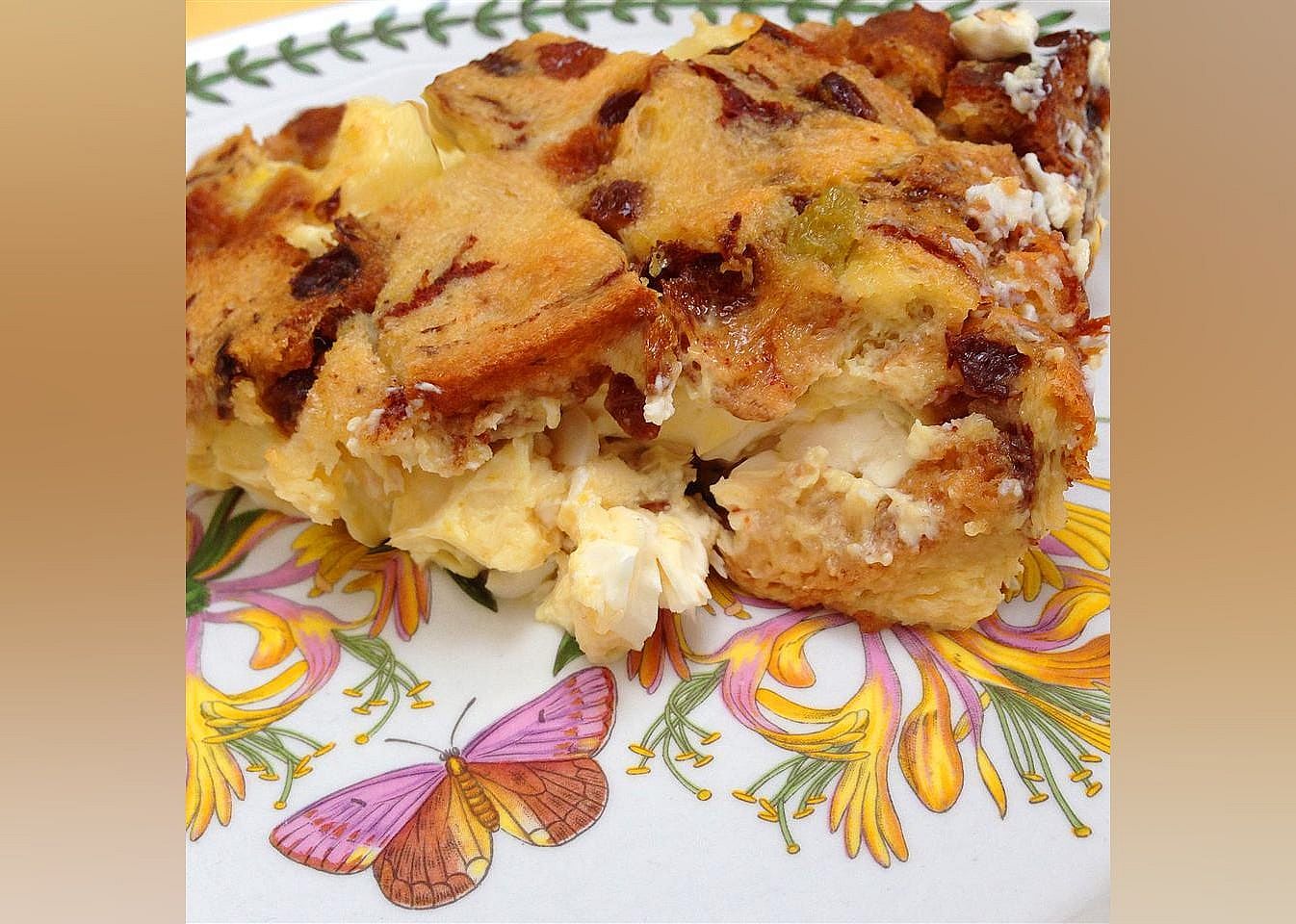 Apple Raisin French Toast Strata