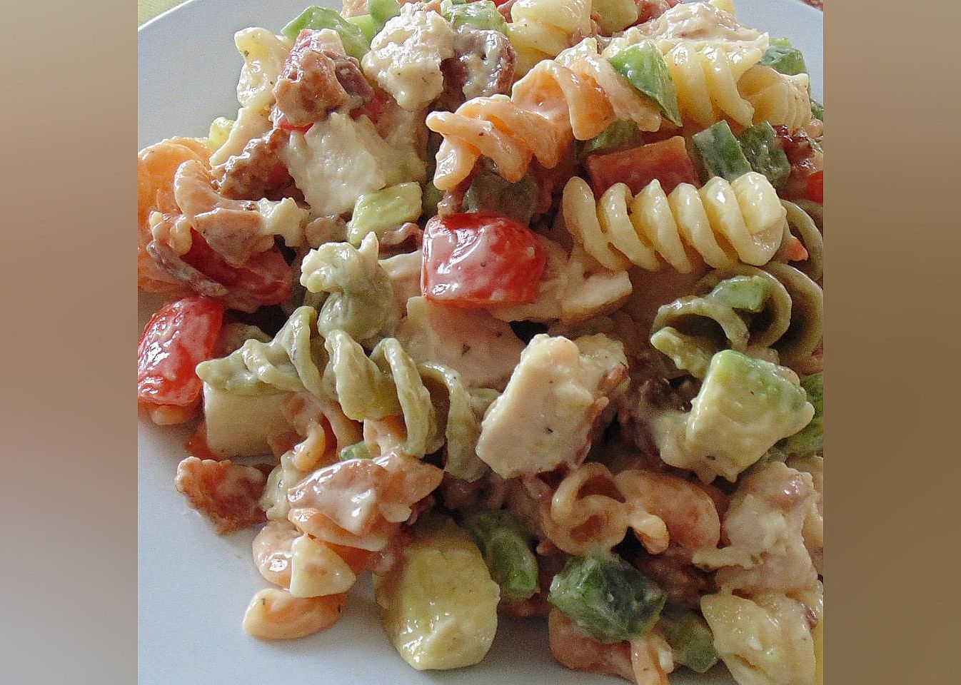 Chicken Club Pasta Salad