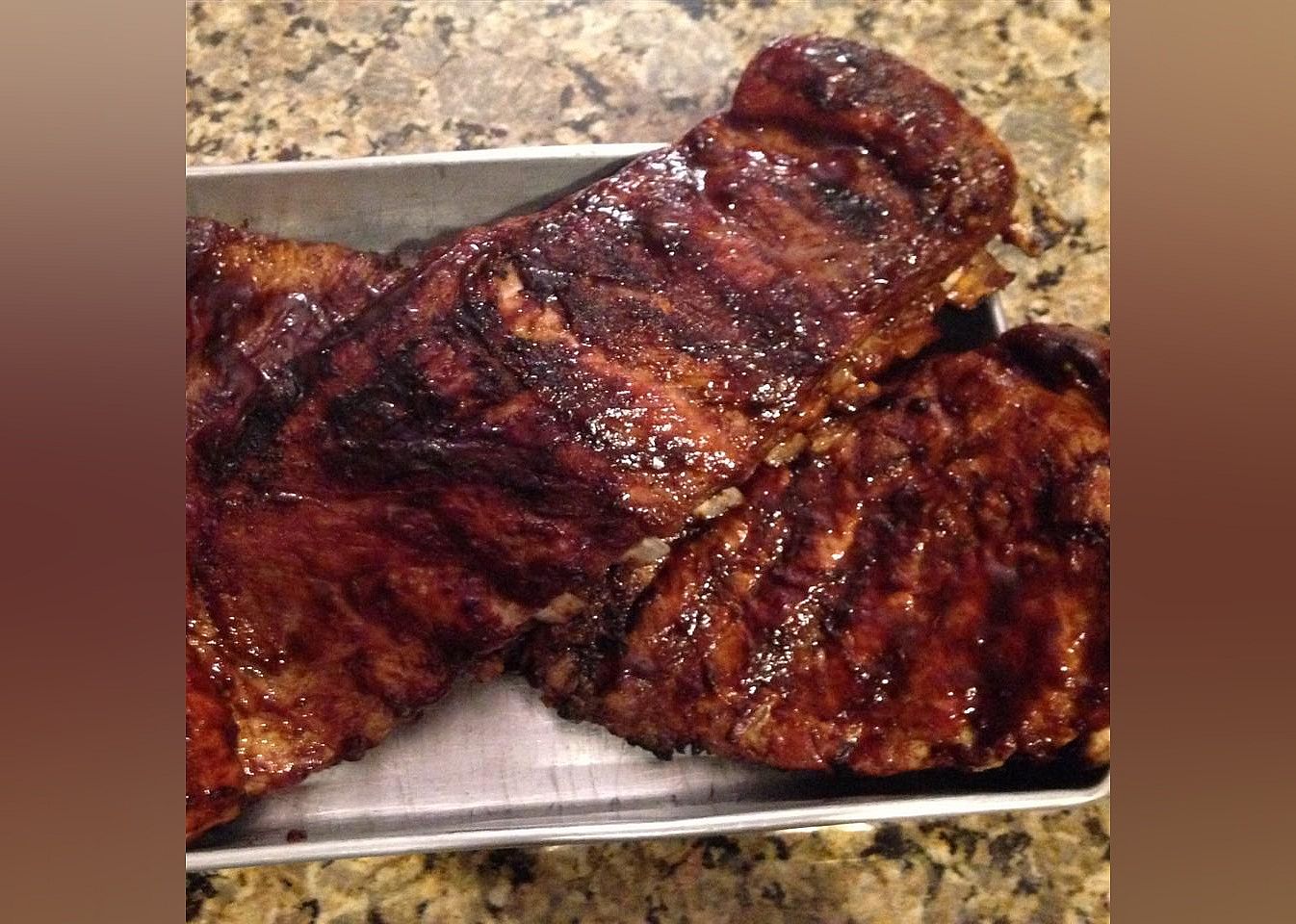 Southern Grilled Barbecued Ribs