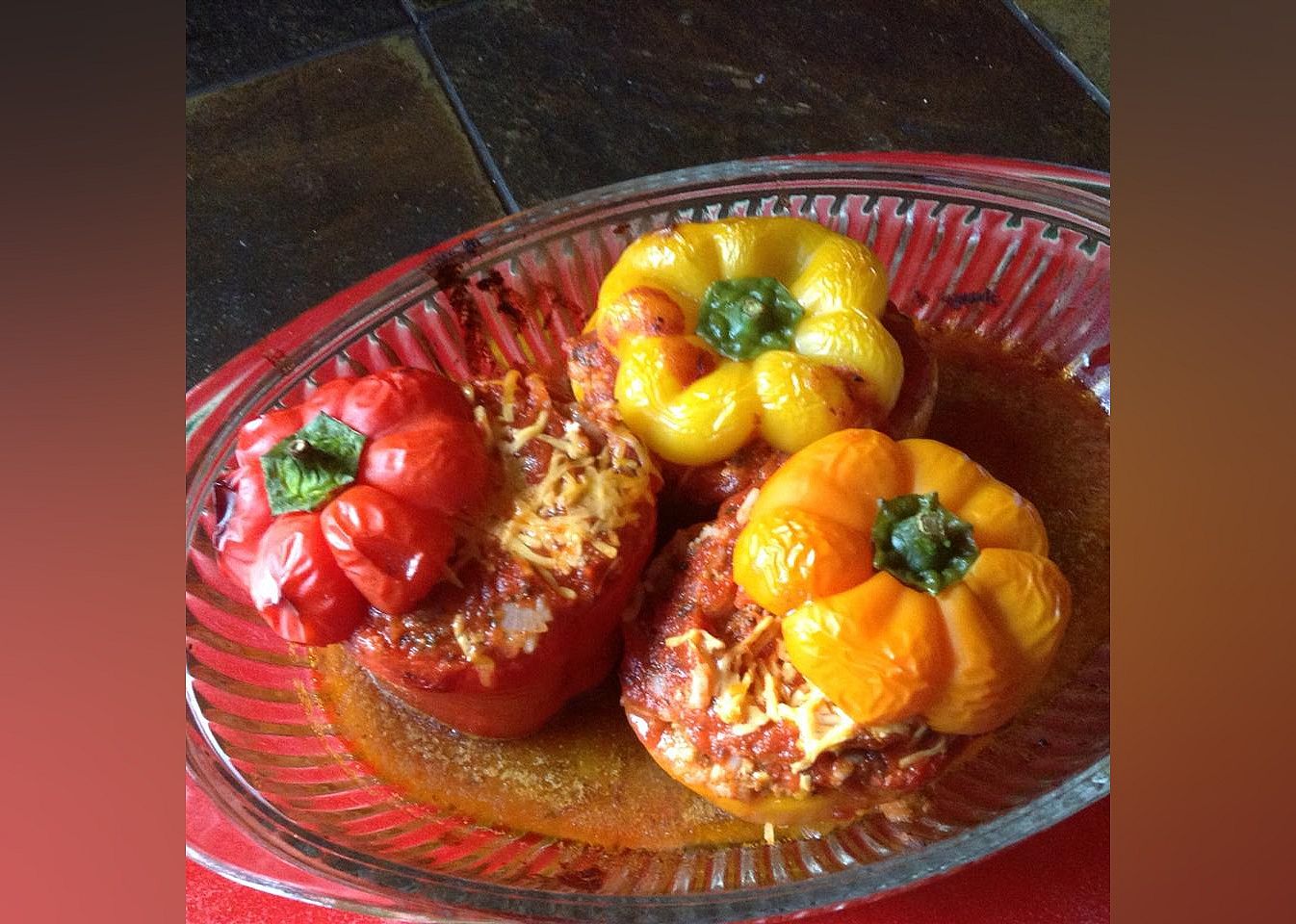 Slow Cooker Stuffed Peppers