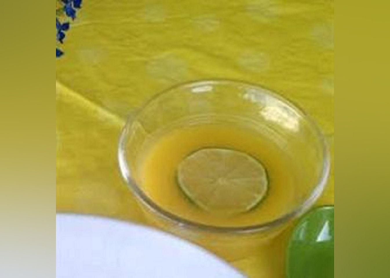 Chilled Mango and Pineapple Soup