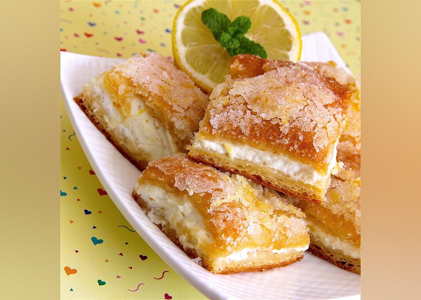 Lemon Cream Cheese Bars