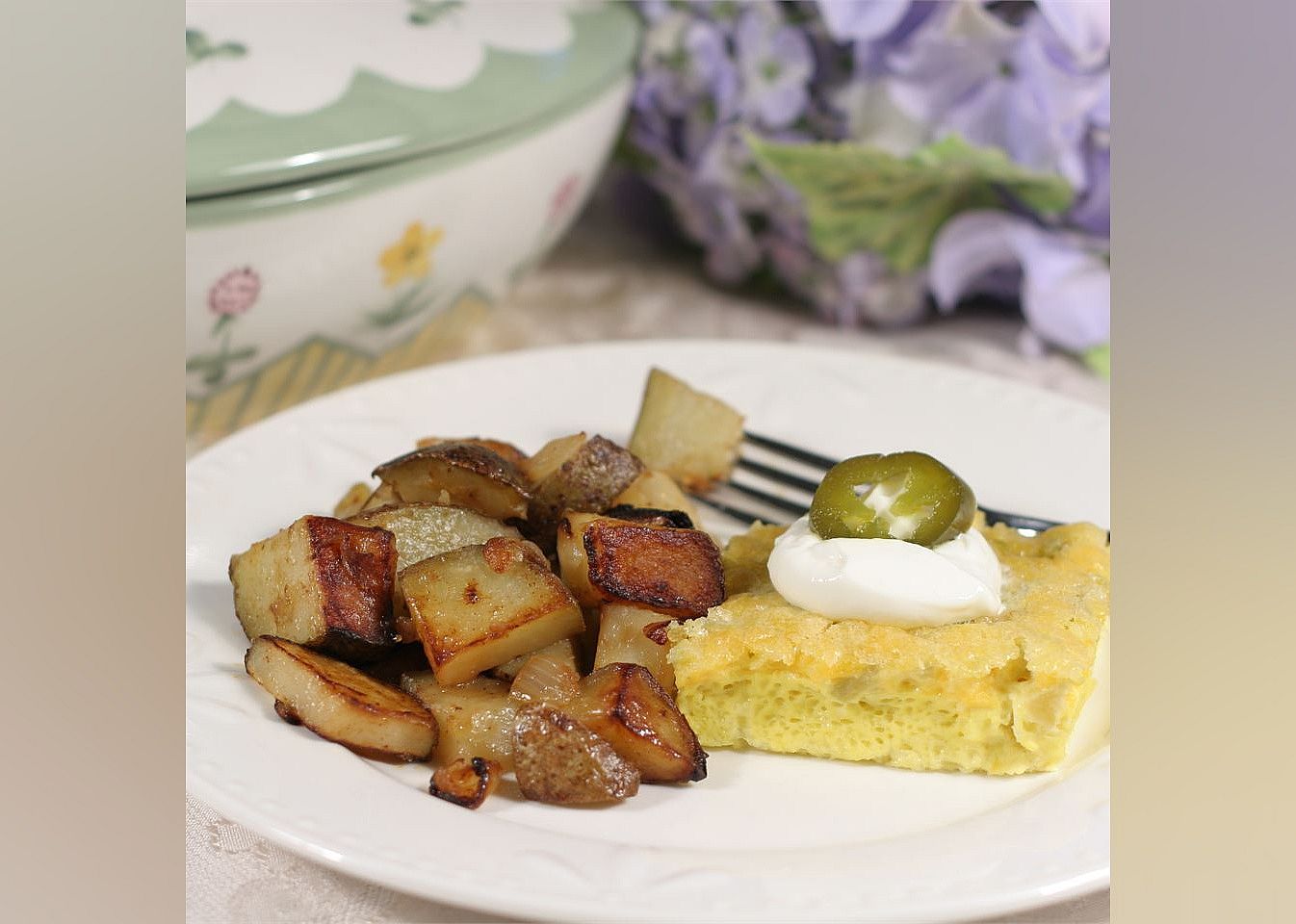 Green Chile Frittata