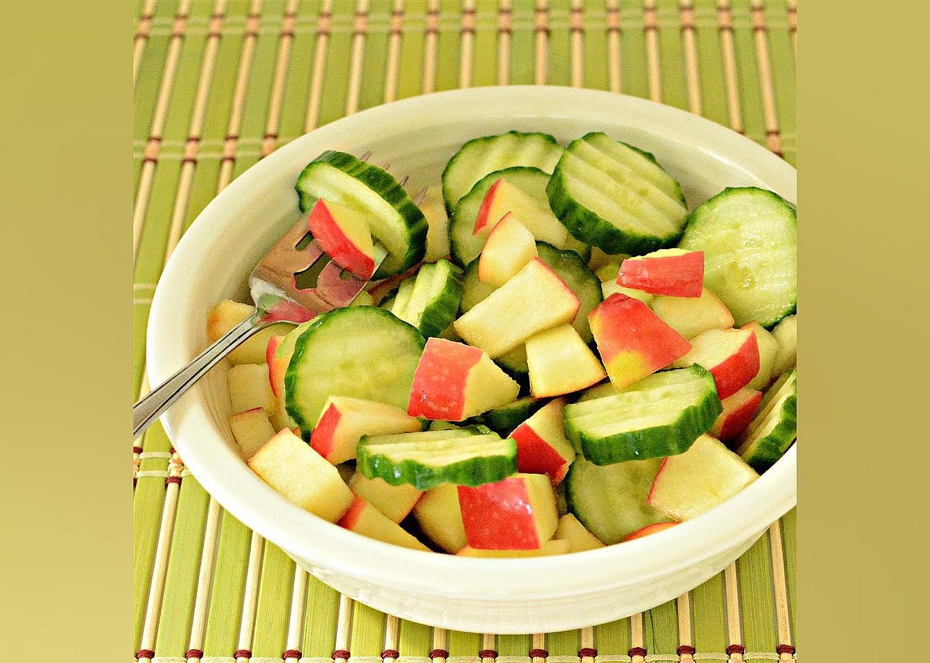 Cucumber and Apple Salad