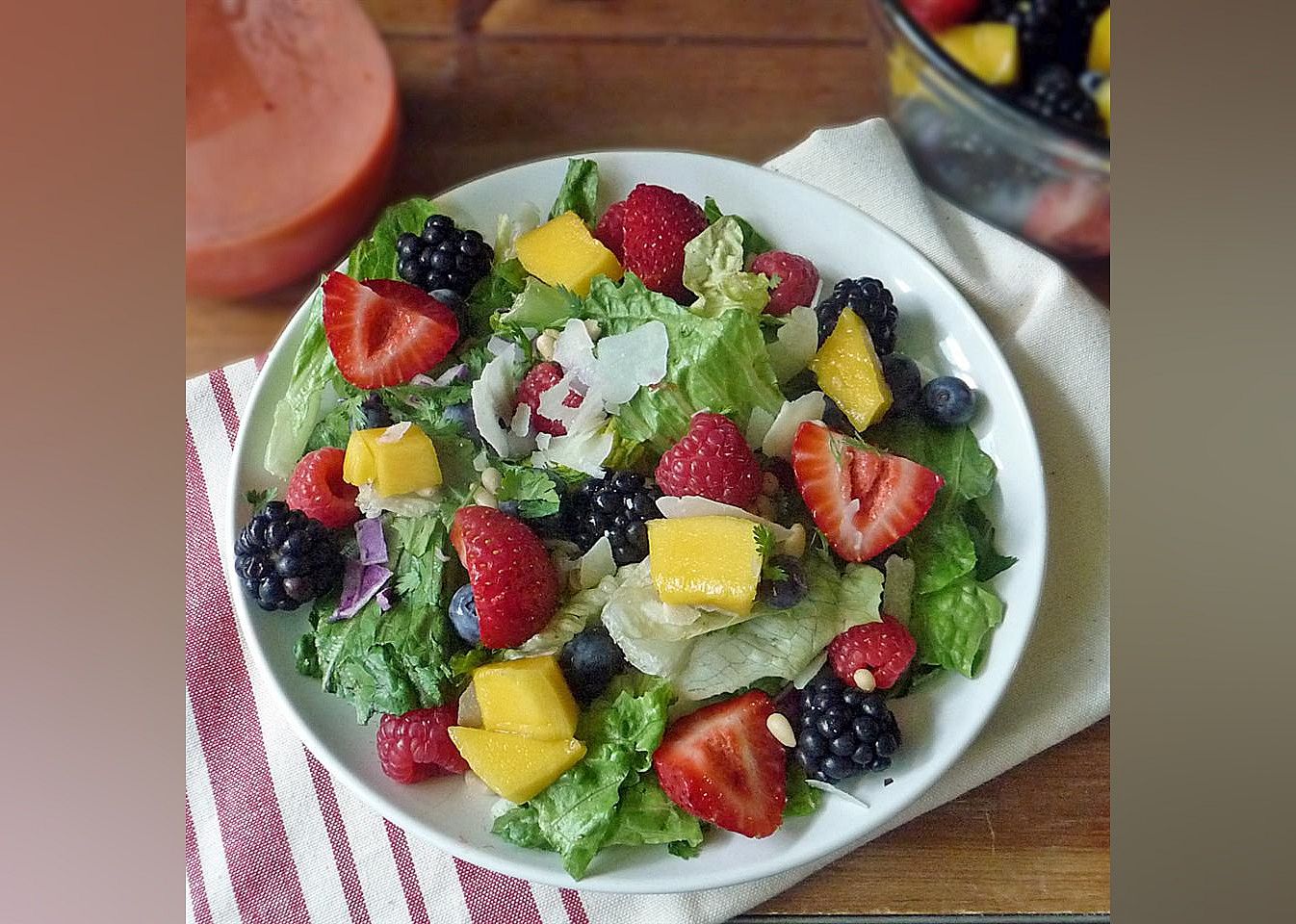 Mango Berry Fruit Salad