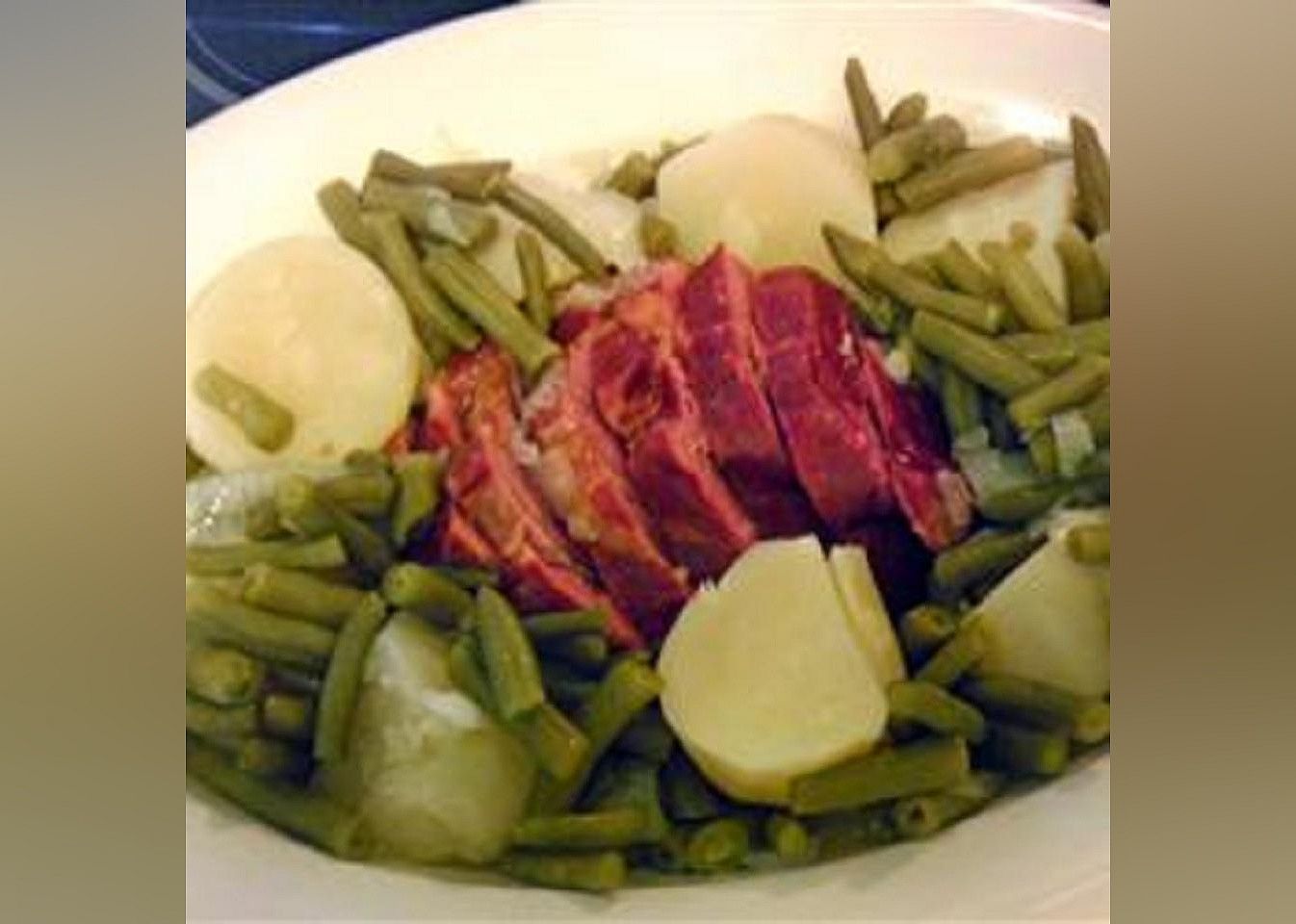 Crazy-Simple Cottage Ham, Potatoes, and Green Beans