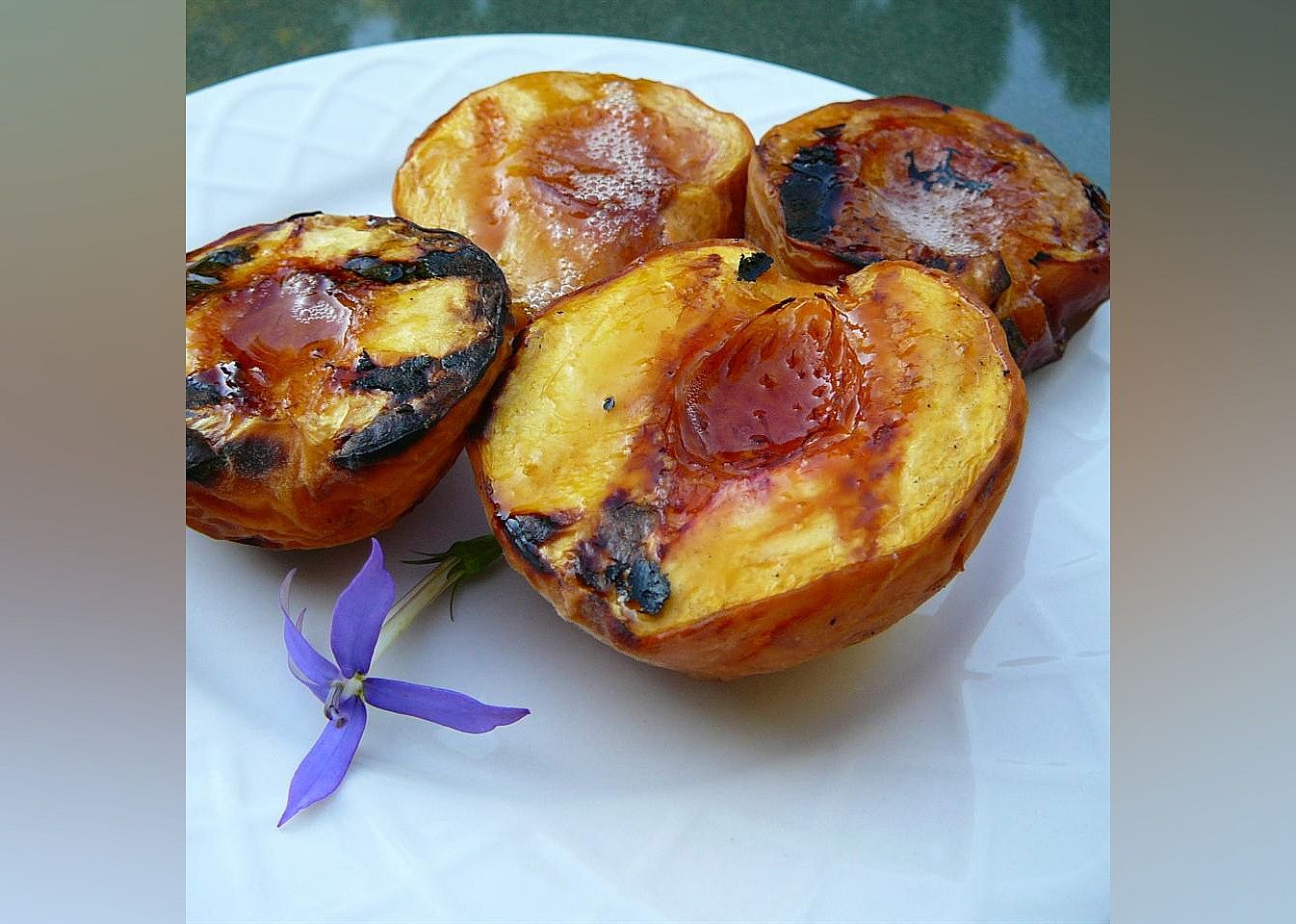 Sweet Grilled Peaches