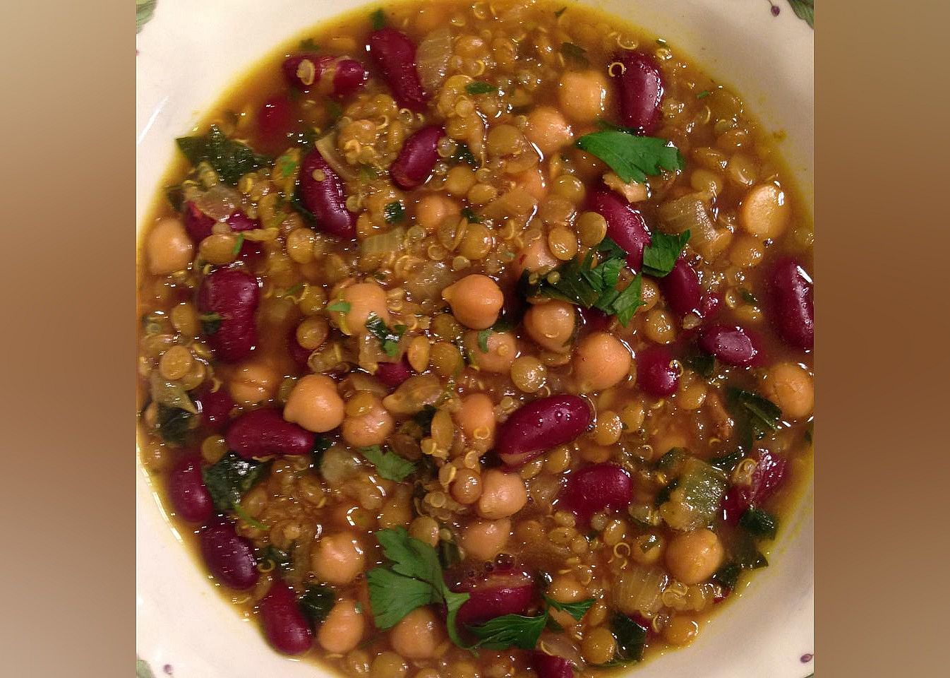 Moroccan Harira (Bean Soup)
