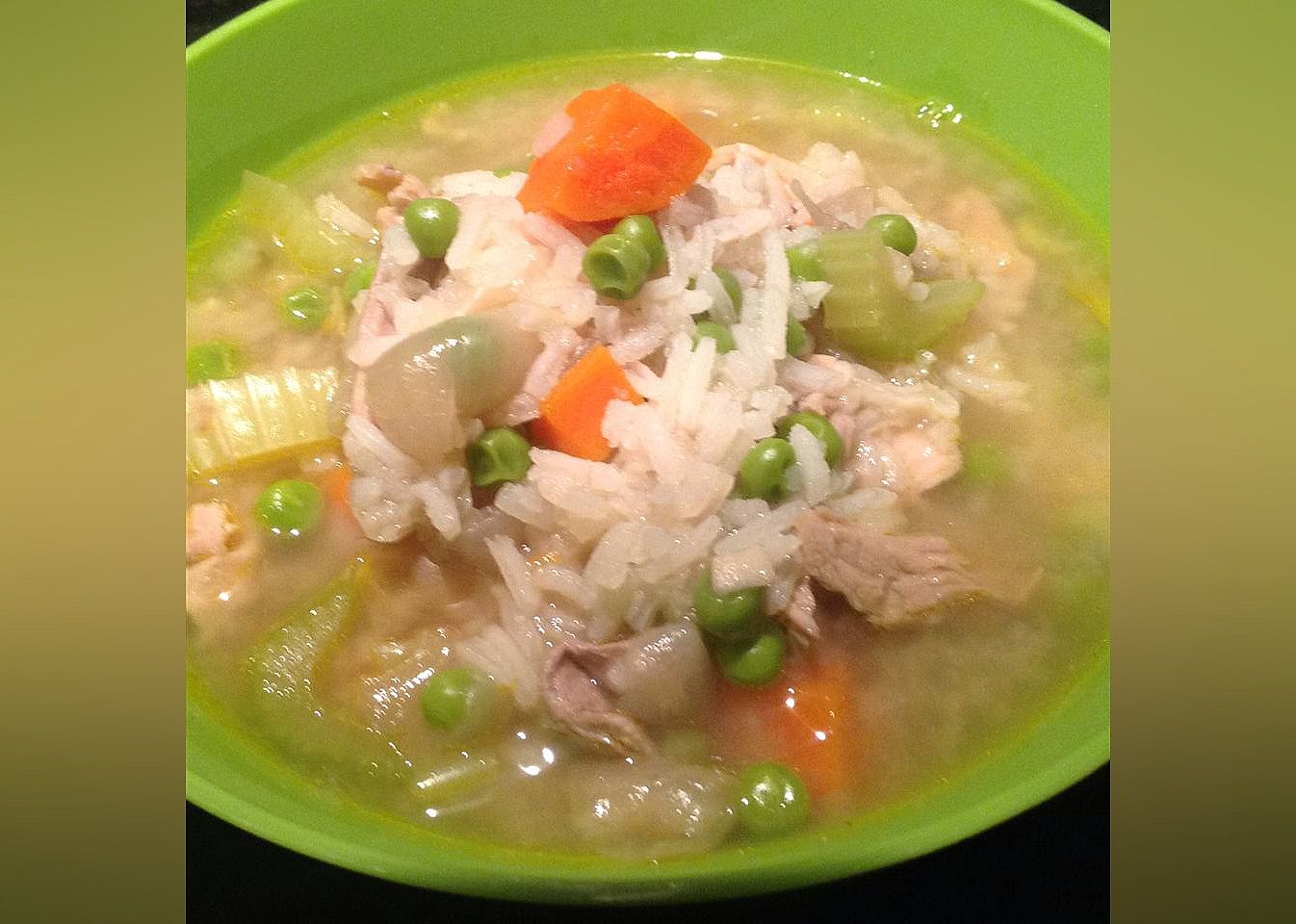 Classic Turkey and Rice Soup