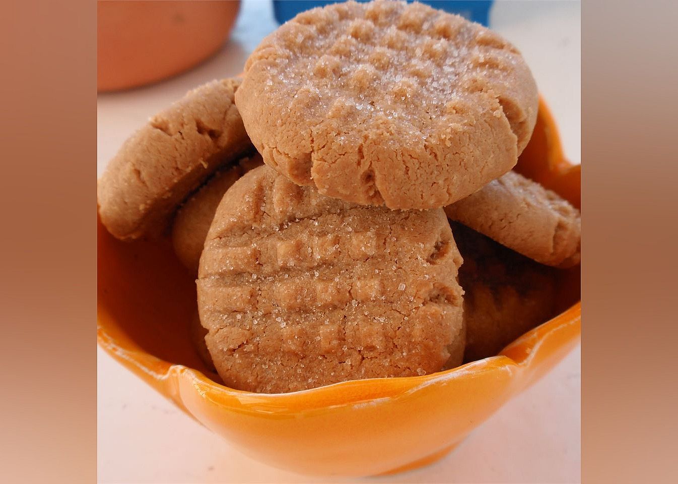 Three Ingredient Peanut Butter Cookies