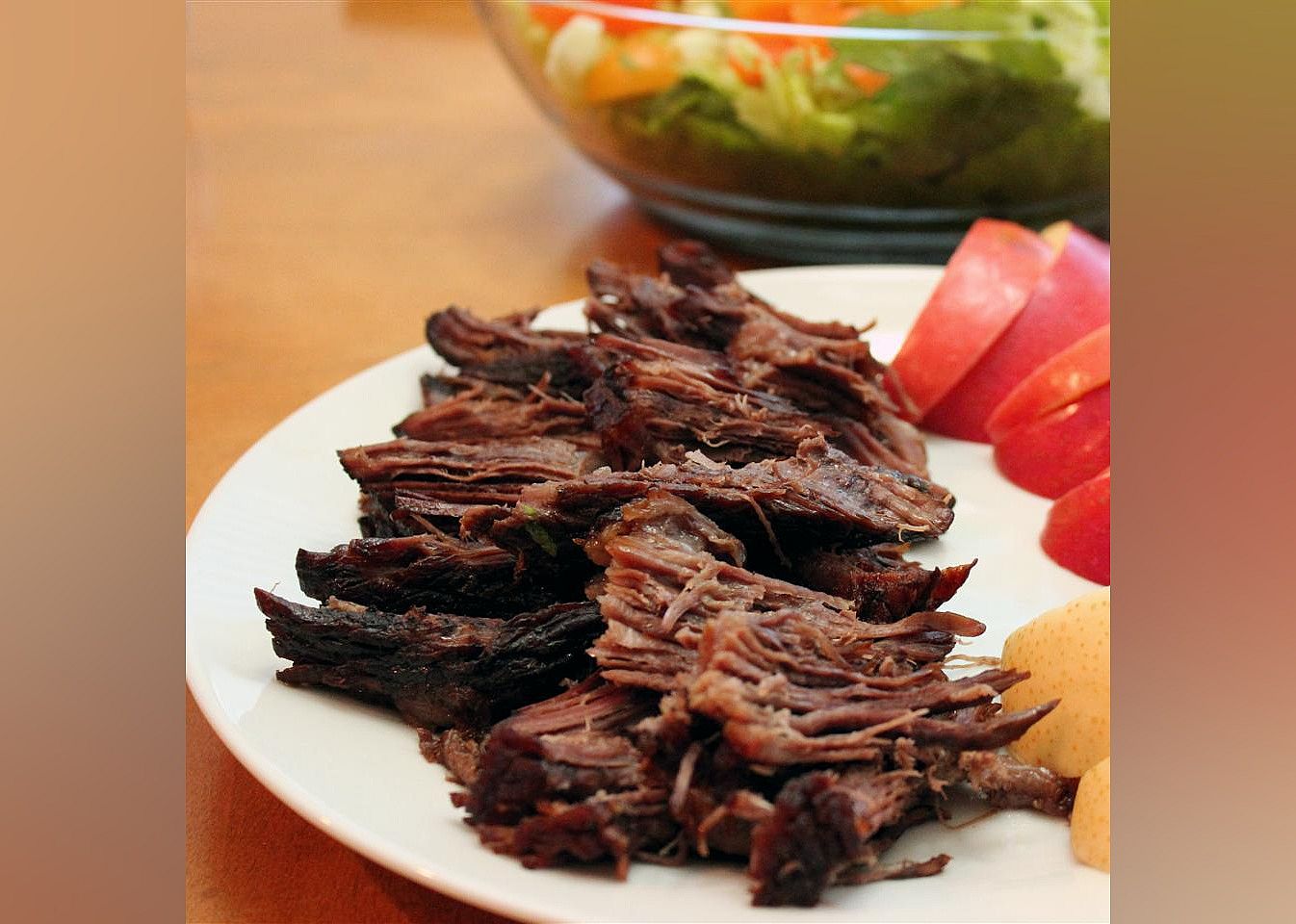 Simple Slow-Cooked Korean Beef Soft Tacos