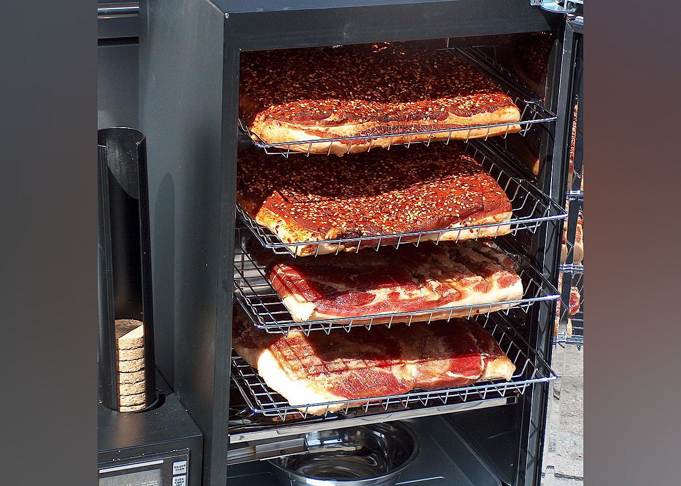 Smoked Maple Syrup Bacon