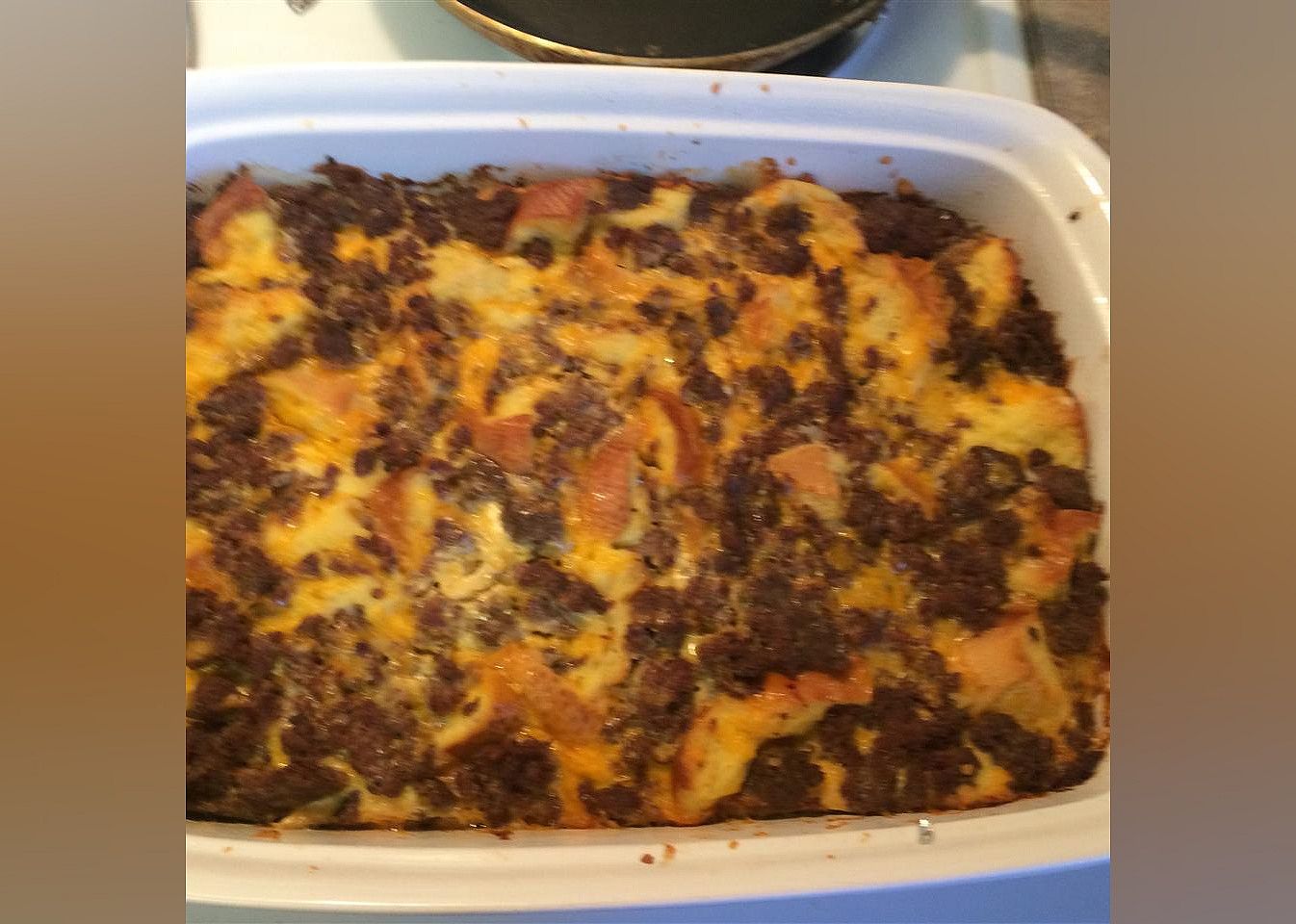 Easy Sausage Strata