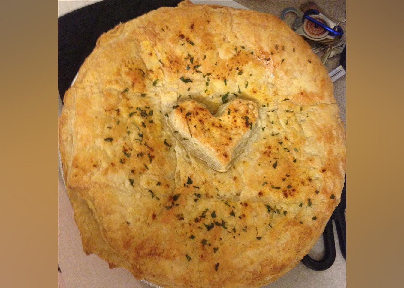 Chicken Pot Pies with Puff Pastry