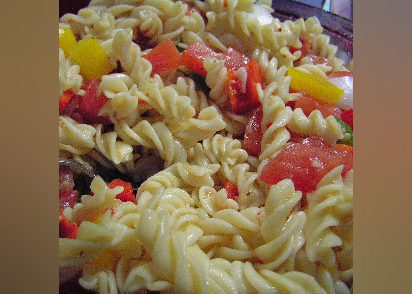 Italian Pasta Veggie Salad