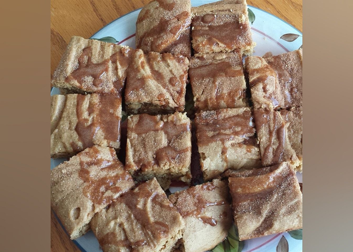 Snickerdoodle Blondies