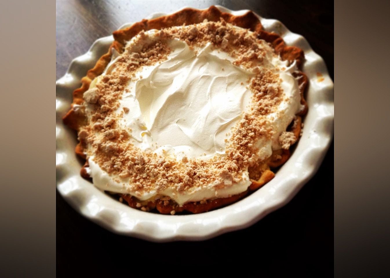 Real Southern Peanut Butter Pie