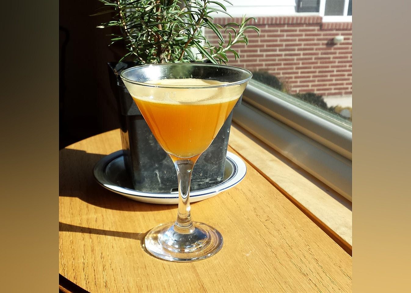 Autumn Sunshine Cocktail
