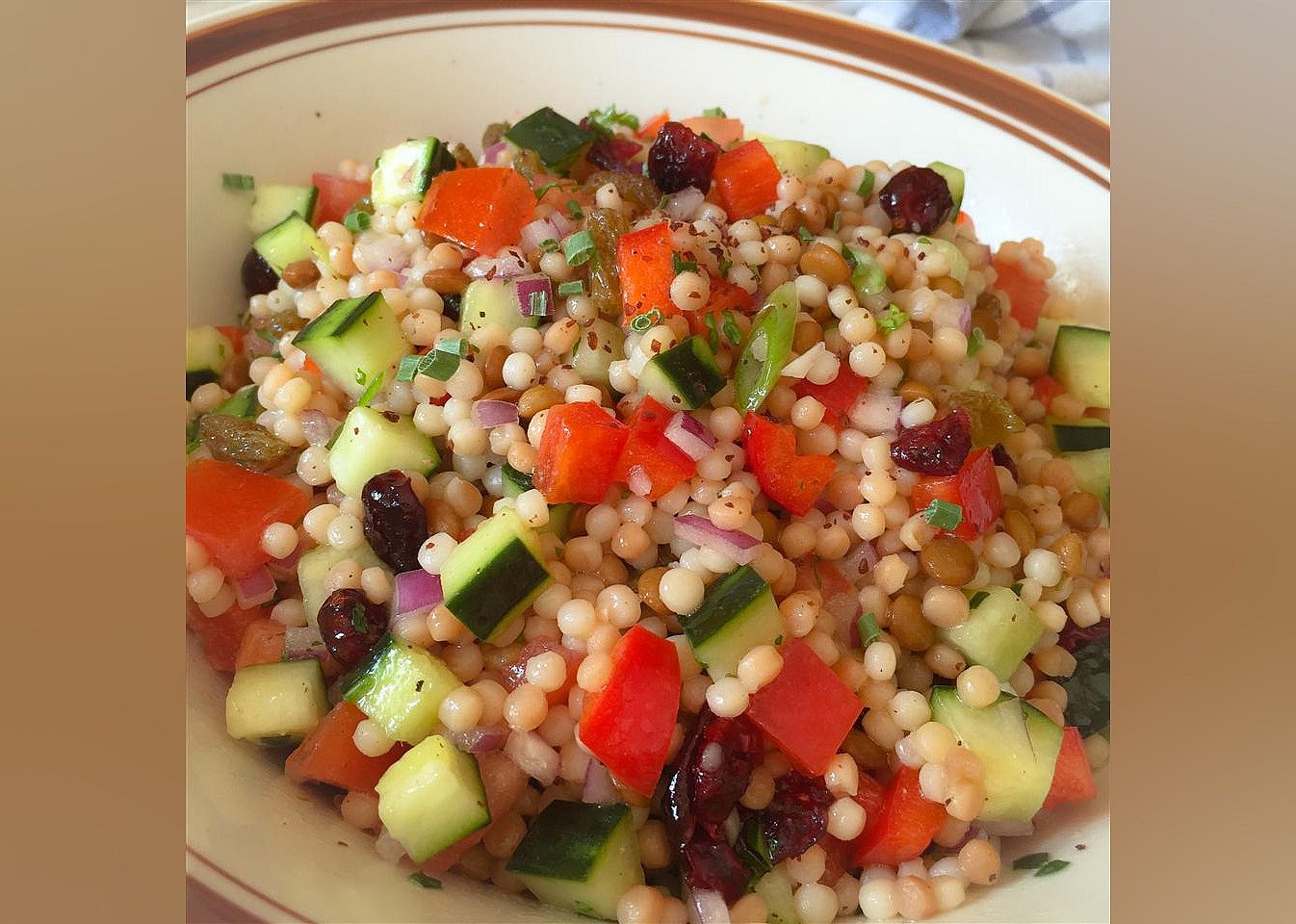 Pearl Couscous Salad