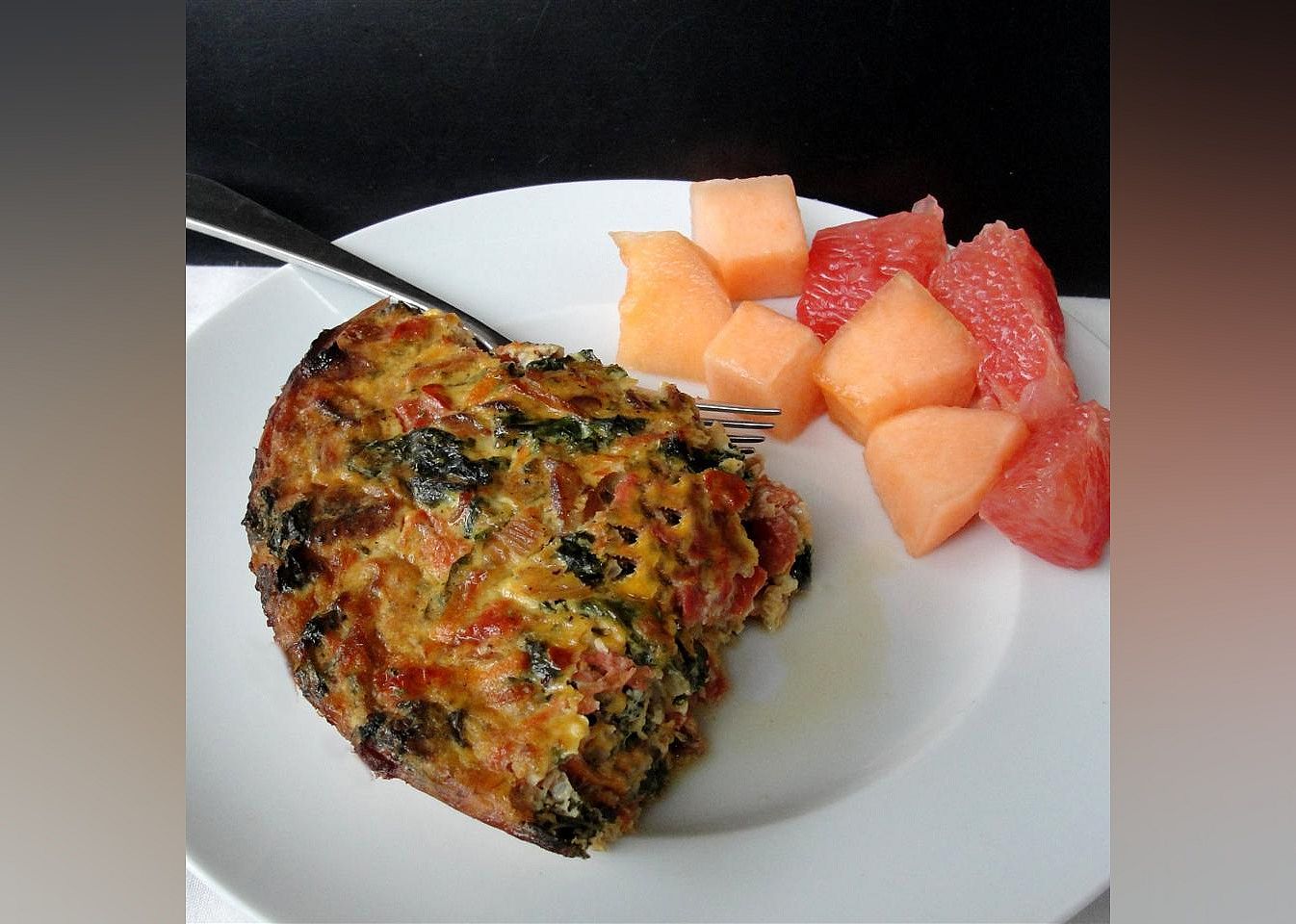 Summer Garden Crustless Quiche